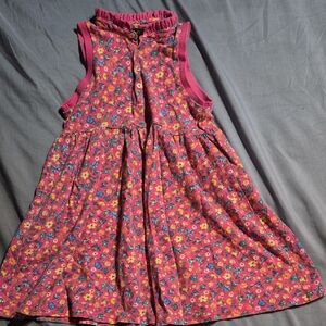 Polo by Ralph Lauren Magenta Floral Sleeveless Dress